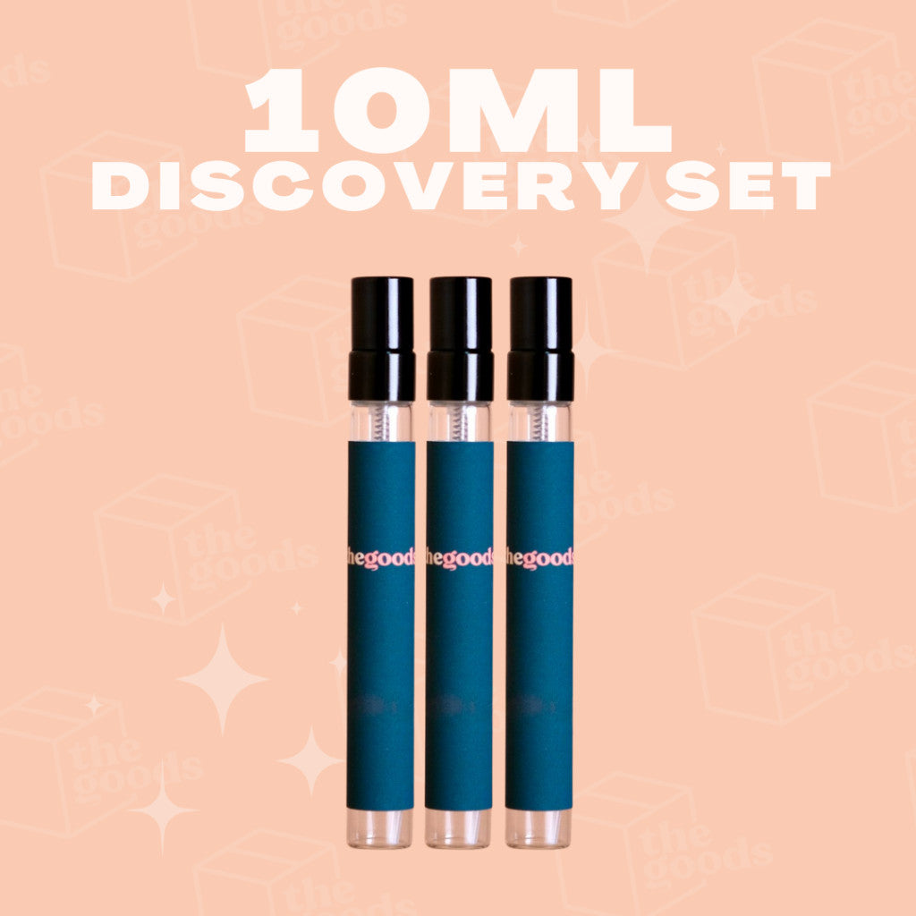 Almond Pistachio Perfume Decant Discovery Set - Italica, Snif Crumb Couture Almond, Une Nuit Nomade