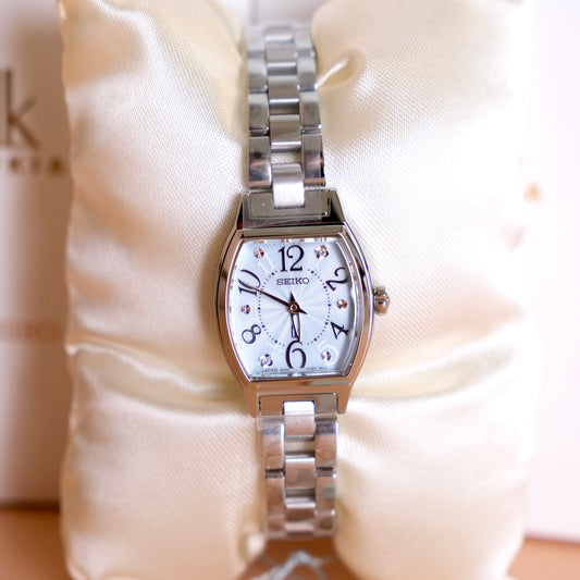 Seiko Lukia SSWA011 Happy Collection Quartz Watch with Diamonds