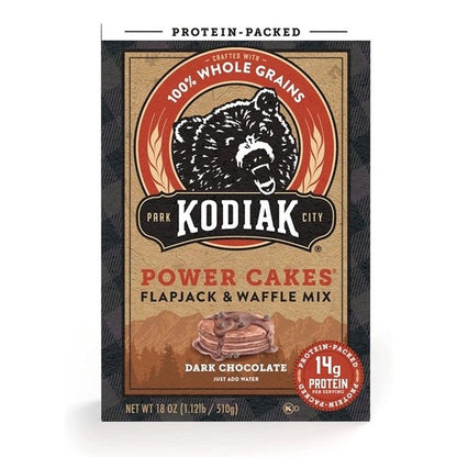 Kodiak Power Cakes Flapjack and Waffle Mix Protein Pancake Buttermilk Chocolate Chip