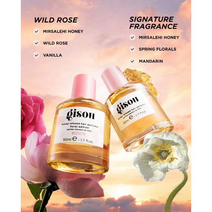 Gisou Honey Infused Perfume Mist - Wild Rose