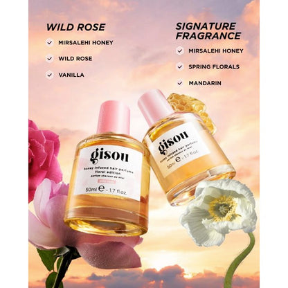 Gisou Honey Infused Perfume Mist - Wild Rose