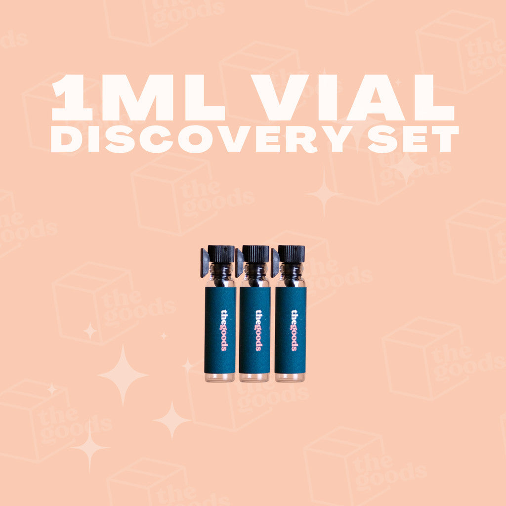 Perfume Discovery Set Tea Scents - To Summer Triple Tea, Liis Ethereal Wave, Dossier Citrus Matcha