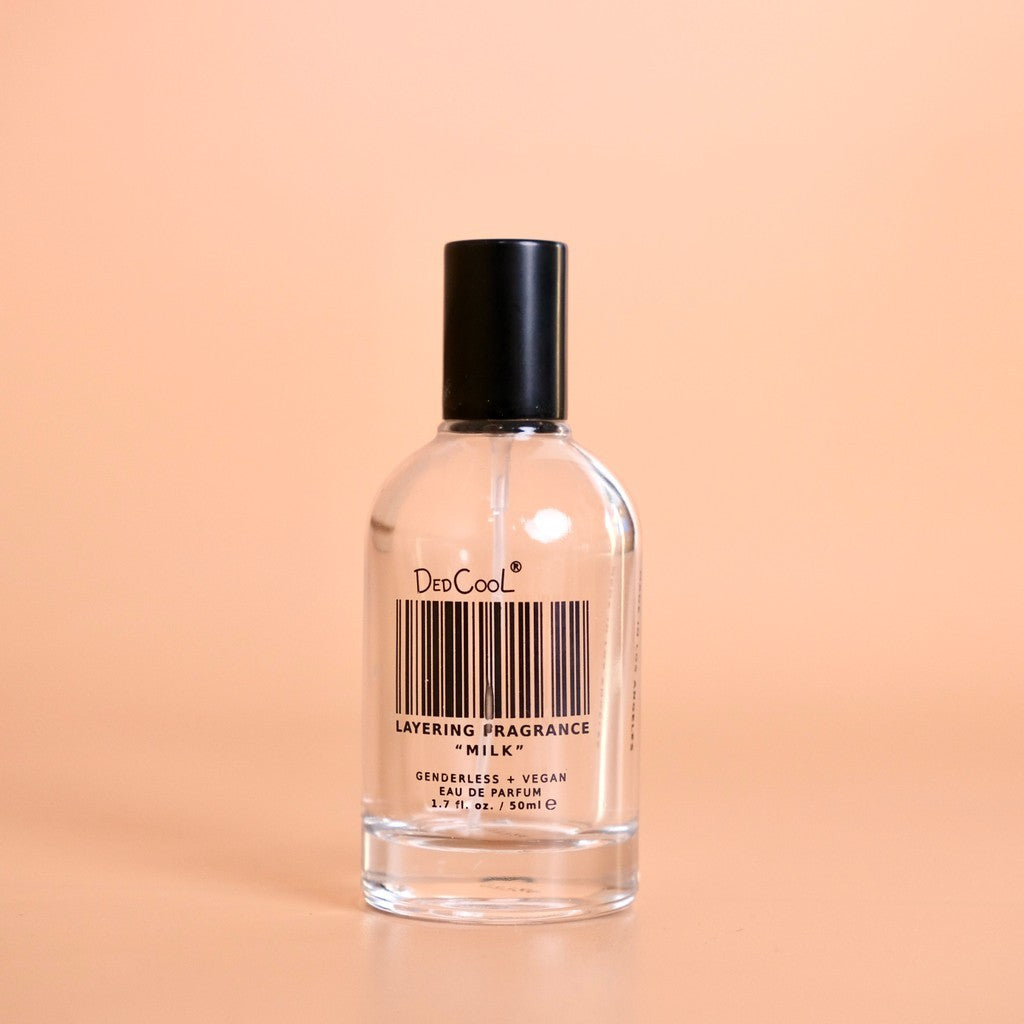 EMPTY BOTTLE Dedcool Perfume for Collection Display - Mochi Milk, Xtra Milk