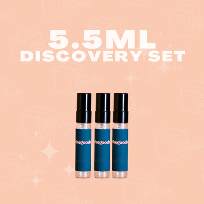 Matcha Perfumes Discovery Set - Sorce Match Made in Heaven, Dossier Citrus Matcha, Oakcha Secret
