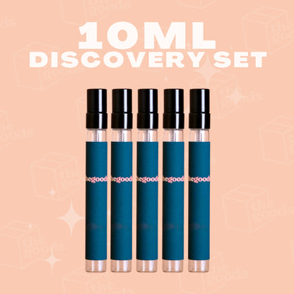 Kayali Perfumes Discovery Set - Boujee Marsh,Capri in a Bottle,Pistachio Gelato,Vanilla 28,Wedding Si