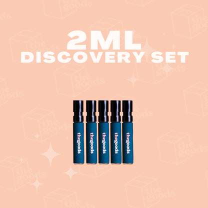 Kayali Perfumes Discovery Set - Boujee Marsh,Capri in a Bottle,Pistachio Gelato,Vanilla 28,Wedding Si