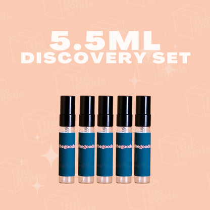 Kayali Perfumes Discovery Set - Boujee Marsh,Capri in a Bottle,Pistachio Gelato,Vanilla 28,Wedding Si